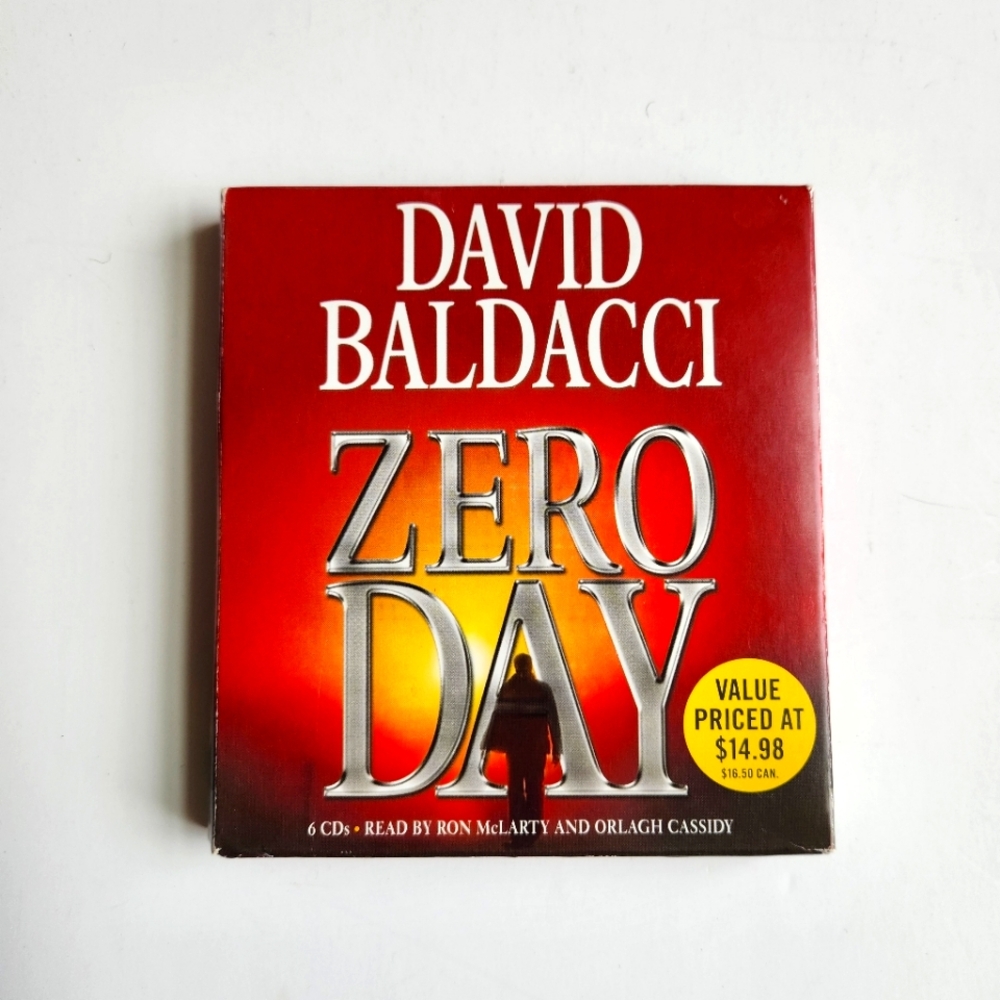 2011 David Baldacci, Zero Day,  6CDs Read By Ron McLarty, Orlagh Cassidy